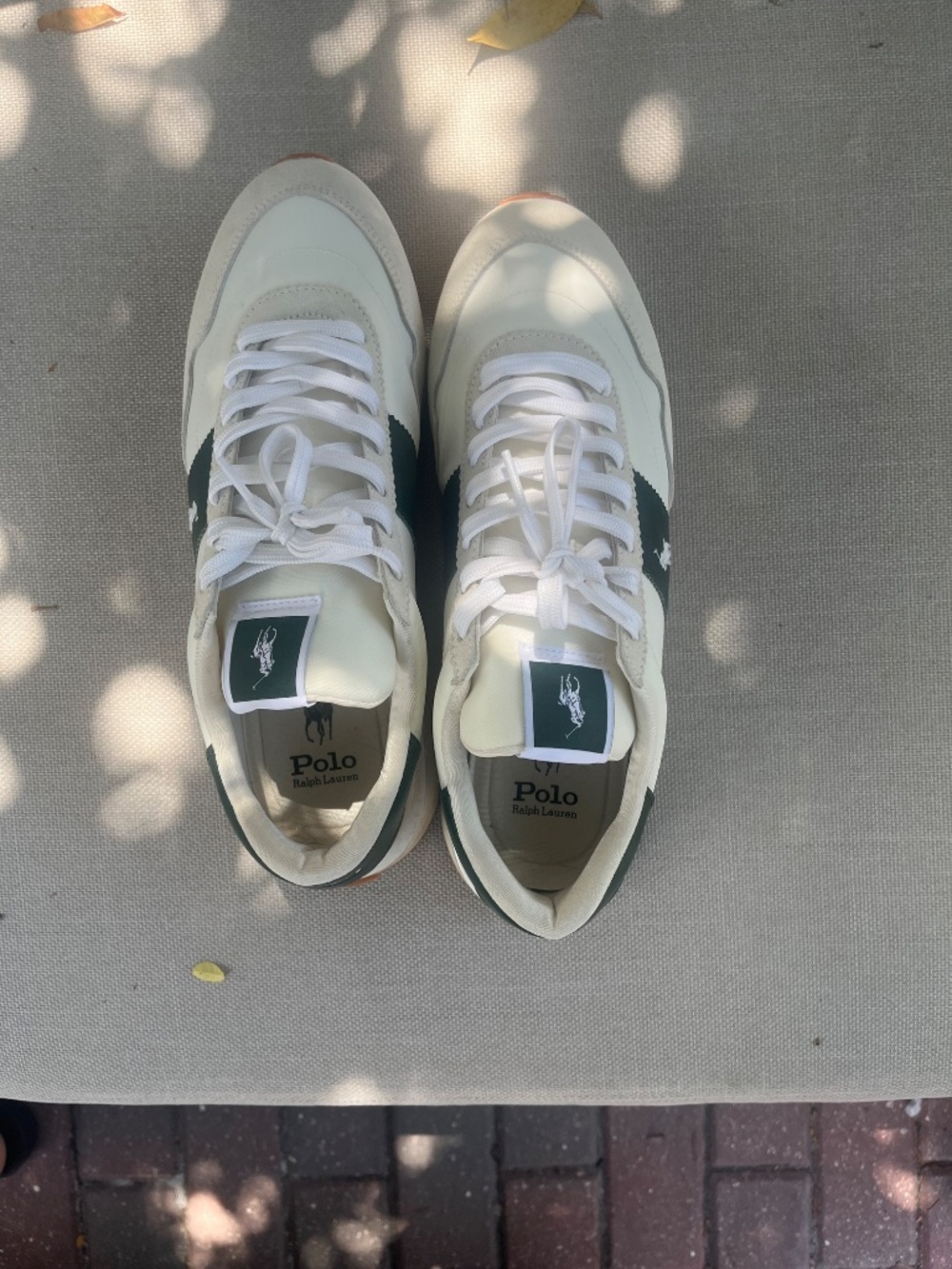 Polo Ralph Lauren Men’s Train 89 Suede Sneakers Size 10 Like New - Picture 5 of 5